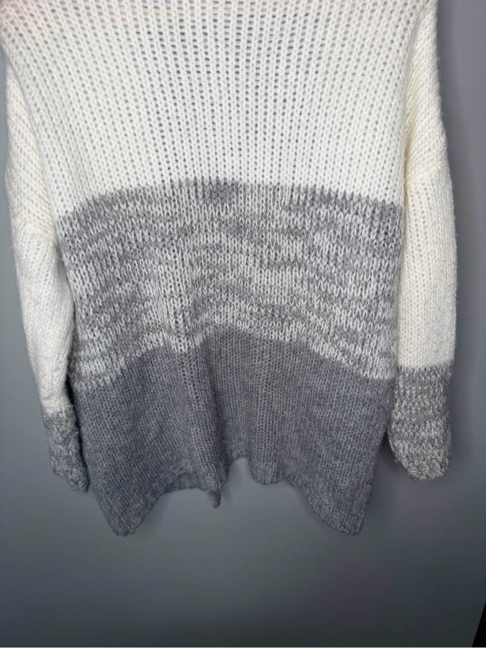 Anthropologie Vera Grey Colorblock Cardigan - Picture 7 of 10
